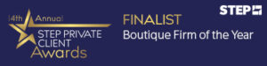 STEP Boutique Firm Finalist 2019